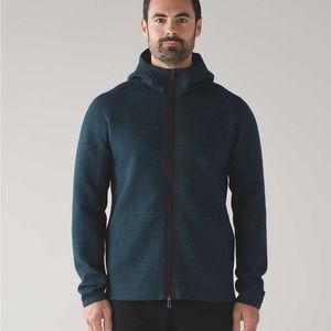 Lululemon Men’s Stratum Hoodie - Heathered Indochine Blue in size Medium